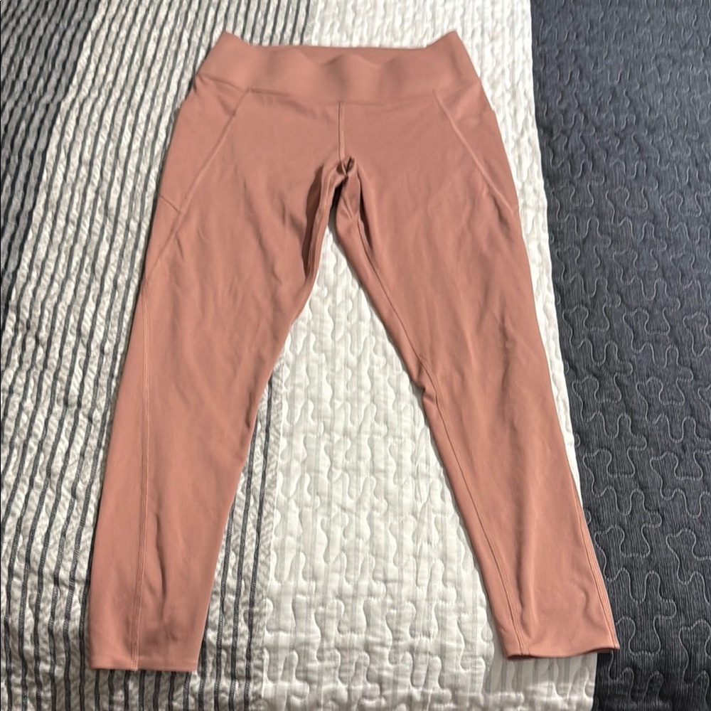 Women's High-Waist Fitness Leggings - Dusty Rose